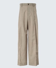 KHOKI（コッキ）の「【KHOKI/コッキ】Pleated Stripe Summer Wool Pants（スラックス）」
