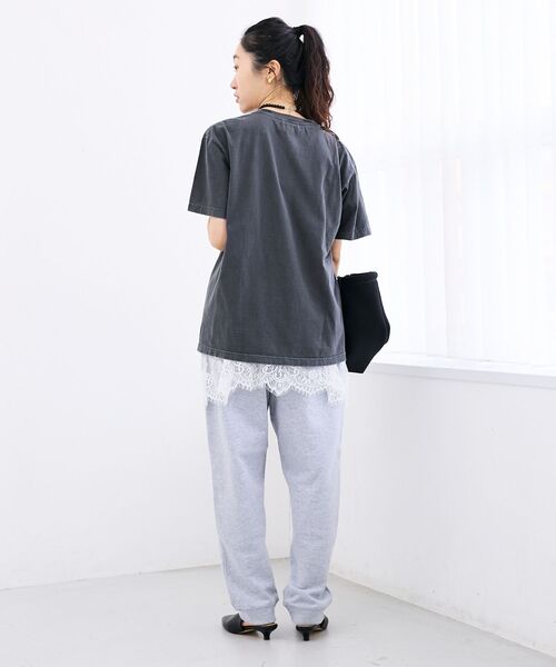 le.coeur blanc(ルクールブラン)の「GOOD ROCK SPEED ヴィンテージミッキーT(Tシャツ/カットソー・レディース・ホワイト/チャコールグレー・38)」の15枚目の写真