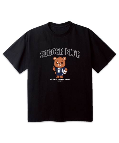BEMIGHTY（ビーマイティー）の「サッカーベアオーバーサイズ半袖Tシャツ[ネイビー]（Tシャツ/カットソー・メンズ・その他・LARGE/X-LARGE/XX-LARGE）」の3枚目の写真