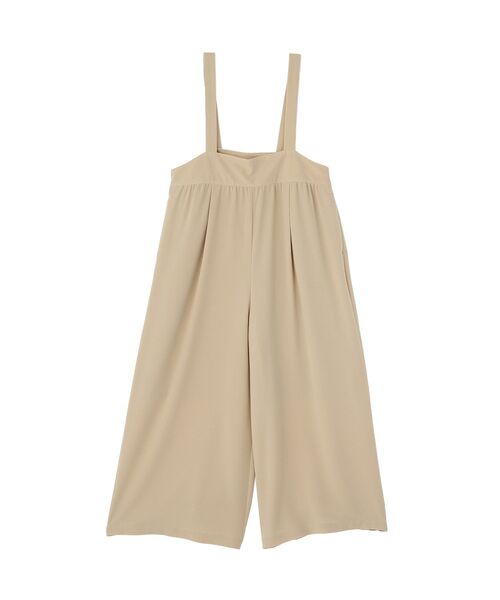 Green　Parks（グリーンパークス）の「スカーチョサロペット（サロペット/オーバーオール・レディース・ベージュ/グレー/ブラック・FREE）」の3枚目の写真