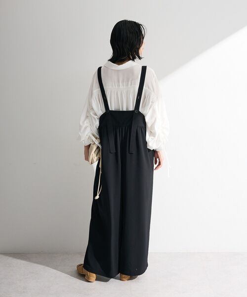 Green　Parks（グリーンパークス）の「スカーチョサロペット（サロペット/オーバーオール・レディース・ベージュ/グレー/ブラック・FREE）」の8枚目の写真