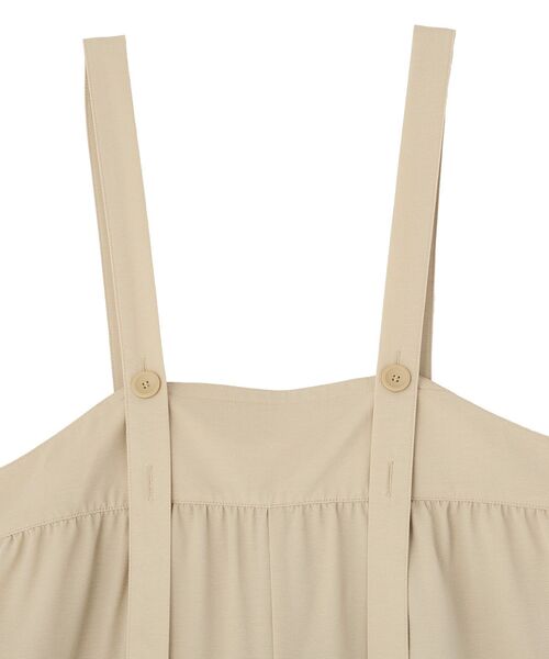 Green　Parks（グリーンパークス）の「スカーチョサロペット（サロペット/オーバーオール・レディース・ベージュ/グレー/ブラック・FREE）」の21枚目の写真