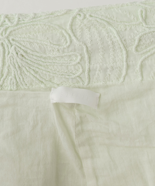 SEEALL（シーオール）の「SEEALL ESSENTIAL EASY PANTS SAU63 PT382：パンツ（その他パンツ・レディース・グリーン・44）」の10枚目の写真