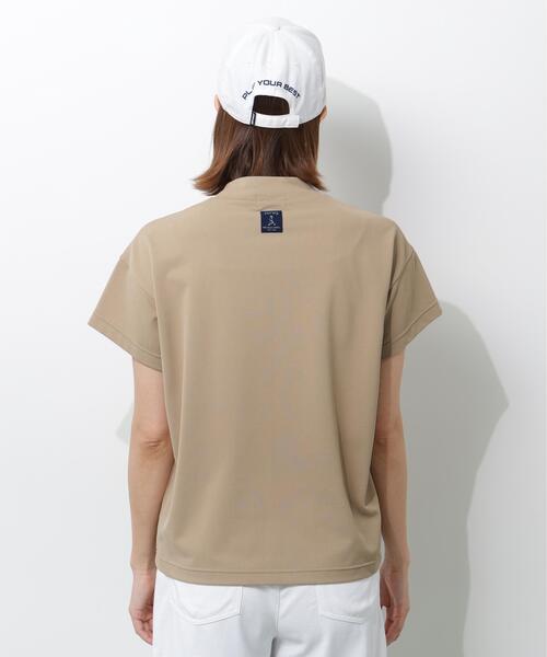 PING(ピン)の「【PING APPAREL】アップリケ半袖ハイネックシャツ <NATIVE> (LADIES)(Tシャツ/カットソー・レディース・ブルー/ネイビー/ベージュ/ホワイト・M/S/L/LL)」の13枚目の写真