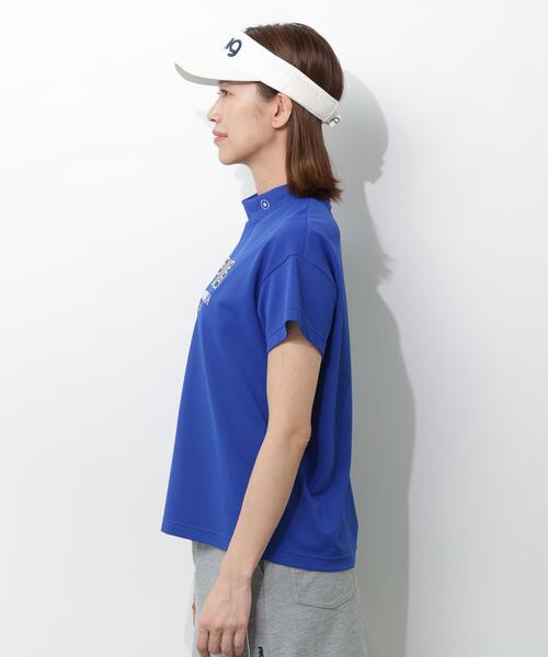PING(ピン)の「【PING APPAREL】アップリケ半袖ハイネックシャツ <NATIVE> (LADIES)(Tシャツ/カットソー・レディース・ブルー/ネイビー/ベージュ/ホワイト・M/S/L/LL)」の21枚目の写真