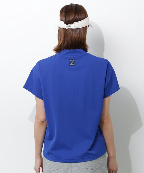 PING(ピン)の「【PING APPAREL】アップリケ半袖ハイネックシャツ <NATIVE> (LADIES)(Tシャツ/カットソー・レディース・ブルー/ネイビー/ベージュ/ホワイト・M/S/L/LL)」の22枚目の写真