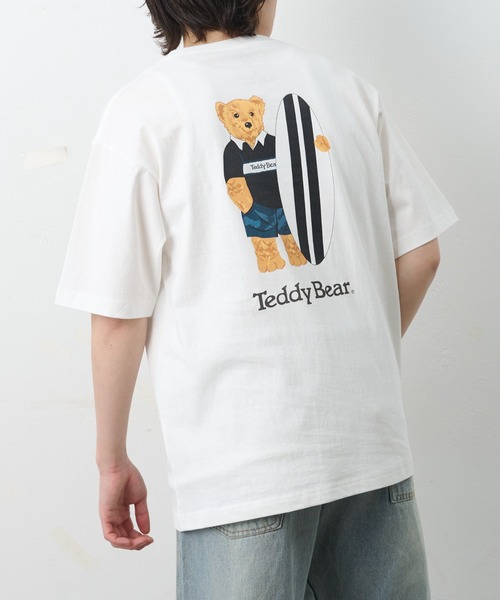 COLONY 2139（コロニートゥーワンスリーナイン）の「ConVenir/コンサーフボードテディベアポケットTEE（Tシャツ/カットソー・メンズ・ホワイト/ブラック・LARGE/MEDIUM/SMALL）」の5枚目の写真