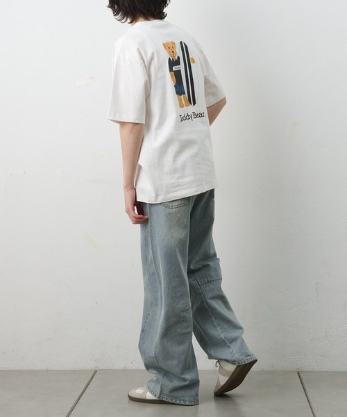COLONY 2139（コロニートゥーワンスリーナイン）の「ConVenir/コンサーフボードテディベアポケットTEE（Tシャツ/カットソー・メンズ・ホワイト/ブラック・LARGE/MEDIUM/SMALL）」の16枚目の写真