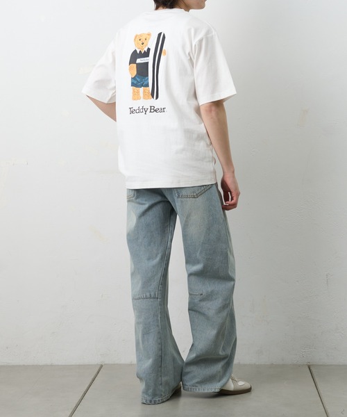 COLONY 2139（コロニートゥーワンスリーナイン）の「ConVenir/コンサーフボードテディベアポケットTEE（Tシャツ/カットソー・メンズ・ホワイト/ブラック・LARGE/MEDIUM/SMALL）」の18枚目の写真