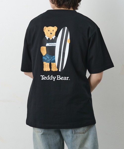 COLONY 2139（コロニートゥーワンスリーナイン）の「ConVenir/コンサーフボードテディベアポケットTEE（Tシャツ/カットソー・メンズ・ホワイト/ブラック・LARGE/MEDIUM/SMALL）」の10枚目の写真