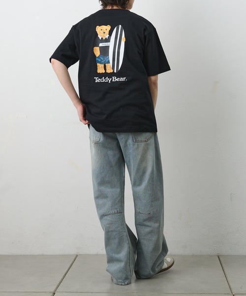 COLONY 2139（コロニートゥーワンスリーナイン）の「ConVenir/コンサーフボードテディベアポケットTEE（Tシャツ/カットソー・メンズ・ホワイト/ブラック・LARGE/MEDIUM/SMALL）」の14枚目の写真