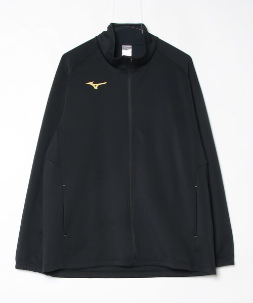 MIZUNO（ミズノ　）の「ミズノ  ウォームアップジャケット（ジャージ・メンズ・ネイビー/ブラック/グレー・M/L/LL/3L）」の4枚目の写真
