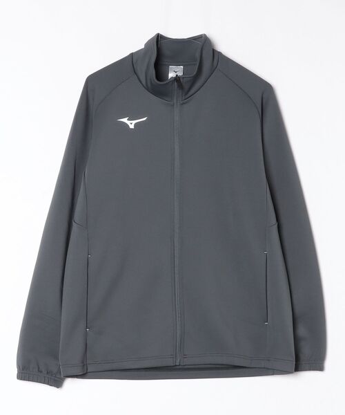 MIZUNO（ミズノ　）の「ミズノ  ウォームアップジャケット（ジャージ・メンズ・ネイビー/ブラック/グレー・M/L/LL/3L）」の5枚目の写真