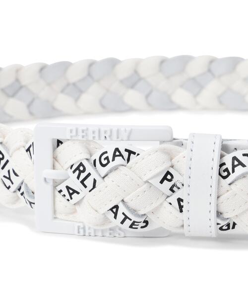 PEARLY GATES(パーリーゲイツ)の「【PEARLY GATES】ロゴメッシュベルト (UNISEX)(ベルト・レディース・ブルー/ホワイト/レッド・FREE)」の7枚目の写真