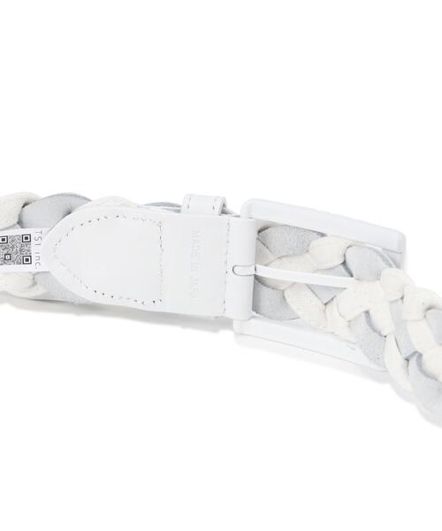 PEARLY GATES(パーリーゲイツ)の「【PEARLY GATES】ロゴメッシュベルト (UNISEX)(ベルト・レディース・ブルー/ホワイト/レッド・FREE)」の5枚目の写真