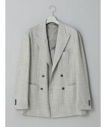 GOOVI | GOOVI／ダブルブレストジャケット／SUPER100'sウールトロピカル／ワイドストライプ(スーツジャケット)