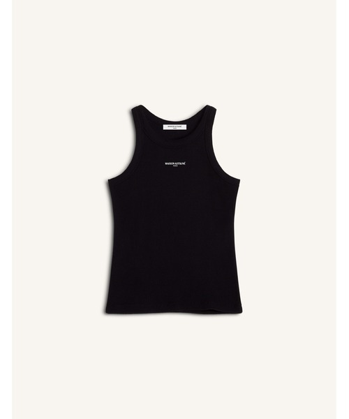 MAISON KITSUNE PARIS RIBBED TANK TOP（タンクトップ）｜Maison
