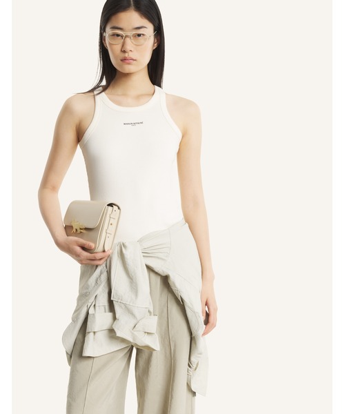 MAISON KITSUNE PARIS RIBBED TANK TOP（タンクトップ）｜Maison