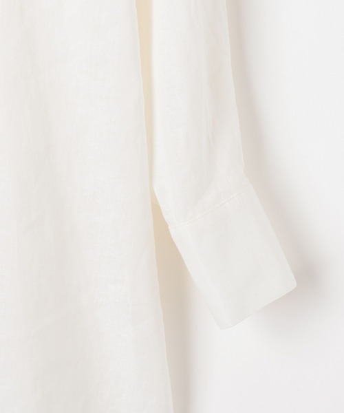 BAYFLOW（ベイフロー）の「ウエストマークビッグシャツ（シャツ/ブラウス・レディース・ライトブルー/オフホワイト/ピンク・FREE）」の16枚目の写真