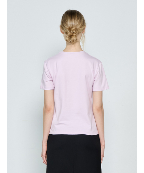 TOSE(トセ)の「ベーシックコットンTシャツラベンダー(Tシャツ/カットソー・レディース・その他・FREE)」の3枚目の写真