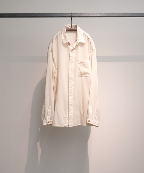 TROVE(トローヴ)の「TROVE 26SS / MODERN WOOL VIYELLA SHIRT(シャツ/ブラウス・メンズ・ブラック/オフホワイト・3/1)」の1枚目の写真