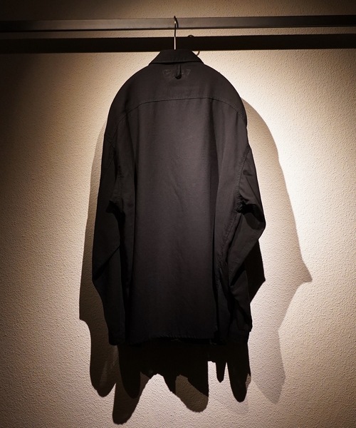 TROVE(トローヴ)の「TROVE 26SS / MODERN WOOL VIYELLA SHIRT(シャツ/ブラウス・メンズ・ブラック/オフホワイト・3/1)」の6枚目の写真
