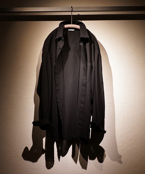 TROVE(トローヴ)の「TROVE 26SS / MODERN WOOL VIYELLA SHIRT(シャツ/ブラウス・メンズ・ブラック/オフホワイト・3/1)」の7枚目の写真