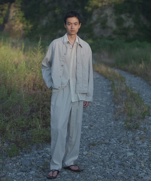 TROVE(トローヴ)の「TROVE 26SS / MODERN WOOL VIYELLA SHIRT(シャツ/ブラウス・メンズ・ブラック/オフホワイト・3/1)」の8枚目の写真