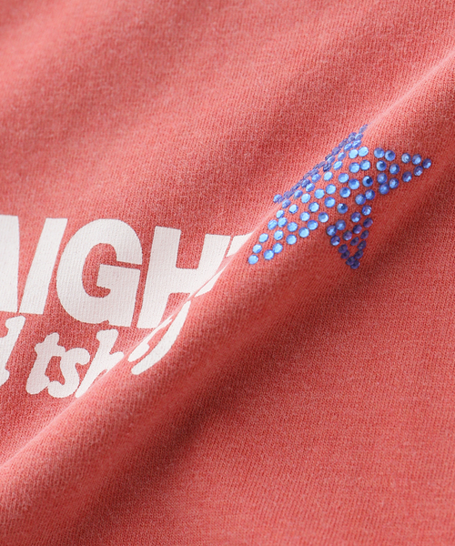 Carne Bollente(カルネボレンテ)の「Carne Bollente / カルネボレンテ Straight Up Gay(Tシャツ/カットソー・レディース・レッド・SMALL)」の6枚目の写真
