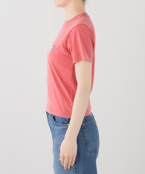 Carne Bollente(カルネボレンテ)の「Carne Bollente / カルネボレンテ Straight Up Gay(Tシャツ/カットソー・レディース・レッド・SMALL)」の8枚目の写真