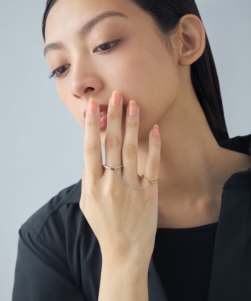 Jouete（ジュエッテ）の「[リンクトリング] ジルコニア コンビカラー（リング・レディース・ゴールド系その他・M/S）」の13枚目の写真
