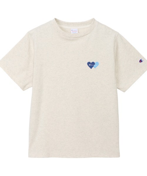 Champion(チャンピオン)の「チャンピオン SHORT SLEEVE T-SHIRT(Tシャツ/カットソー・レディース・ネイビー/ホワイト/ブルー/グレー・M/L)」の3枚目の写真