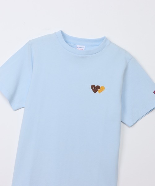 Champion(チャンピオン)の「チャンピオン SHORT SLEEVE T-SHIRT(Tシャツ/カットソー・レディース・ネイビー/ホワイト/ブルー/グレー・M/L)」の21枚目の写真