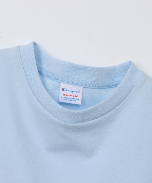 Champion(チャンピオン)の「チャンピオン SHORT SLEEVE T-SHIRT(Tシャツ/カットソー・レディース・ネイビー/ホワイト/ブルー/グレー・M/L)」の22枚目の写真