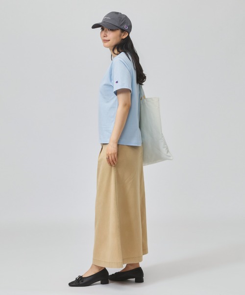 Champion(チャンピオン)の「チャンピオン SHORT SLEEVE T-SHIRT(Tシャツ/カットソー・レディース・ネイビー/ホワイト/ブルー/グレー・M/L)」の9枚目の写真