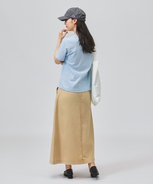 Champion(チャンピオン)の「チャンピオン SHORT SLEEVE T-SHIRT(Tシャツ/カットソー・レディース・ネイビー/ホワイト/ブルー/グレー・M/L)」の10枚目の写真
