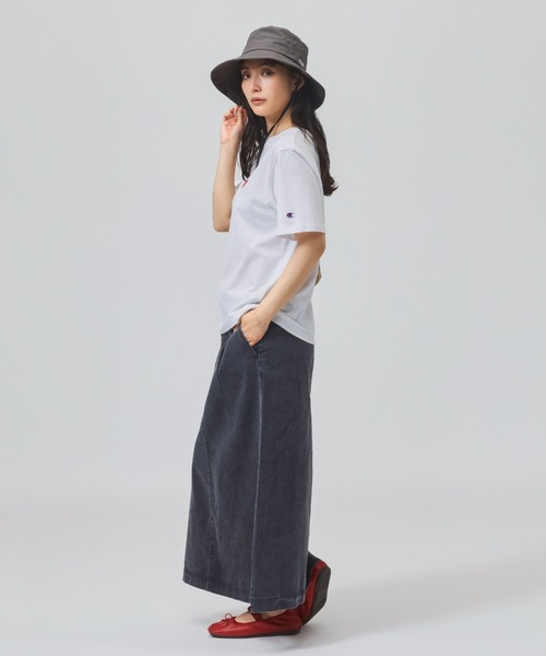 Champion(チャンピオン)の「チャンピオン SHORT SLEEVE T-SHIRT(Tシャツ/カットソー・レディース・ネイビー/ホワイト/ブルー/グレー・M/L)」の15枚目の写真