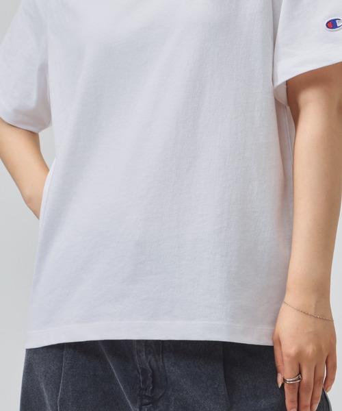 Champion(チャンピオン)の「チャンピオン SHORT SLEEVE T-SHIRT(Tシャツ/カットソー・レディース・ネイビー/ホワイト/ブルー/グレー・M/L)」の19枚目の写真