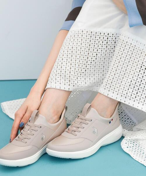 le coq sportif(ルコックスポルティフ)の「【別注カラーあり】ルコック ローヌSI【さっと履ける「NEXTEP」シリーズ】別注カラー(スニーカー・レディース・ブラック/グレー・45/40/35/30)」の10枚目の写真