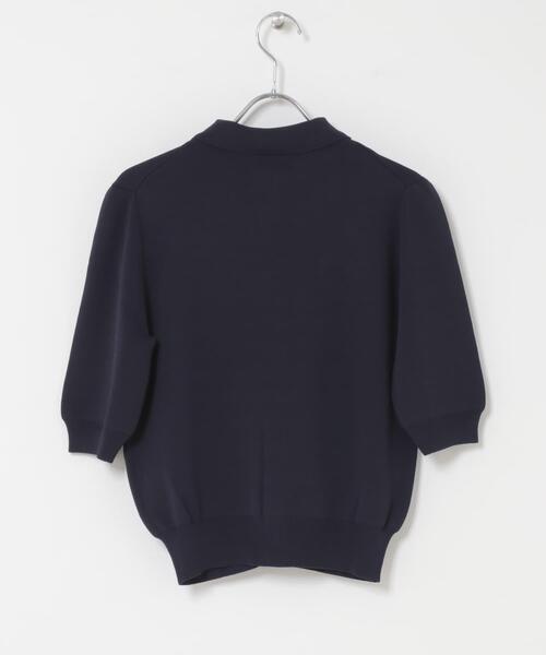 URBAN RESEARCH ROSSO WOMEN(アーバンリサーチ ロッソ)の「襟付コンパクト5分袖カーディガン(カーディガン/ボレロ・レディース・ネイビー/ベージュ/レッド・FREE)」の21枚目の写真