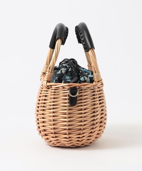 MACKINTOSH PHILOSOPHY(マッキントッシュ フィロソフィー)の「リバティプリントバスケットバッグ(トートバッグ・レディース・ダークネイビー/ホワイト系その他・FREE)」の8枚目の写真