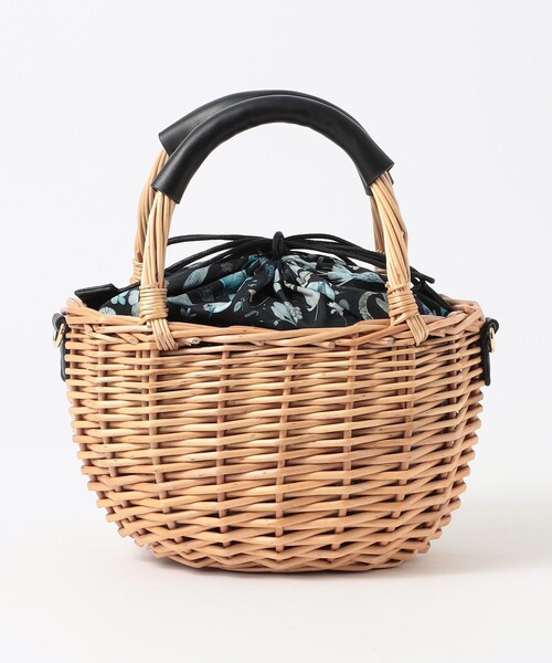MACKINTOSH PHILOSOPHY(マッキントッシュ フィロソフィー)の「リバティプリントバスケットバッグ(トートバッグ・レディース・ダークネイビー/ホワイト系その他・FREE)」の9枚目の写真