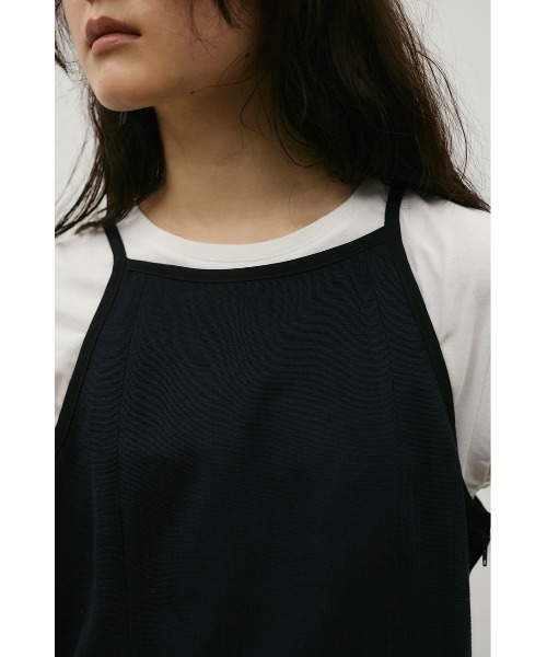STYLEMIXER(スタイルミキサー)の「セットアップバイカラーキャミ(キャミソール・レディース・ホワイト/ベージュ/ネイビー・SMALL/MEDIUM)」の6枚目の写真