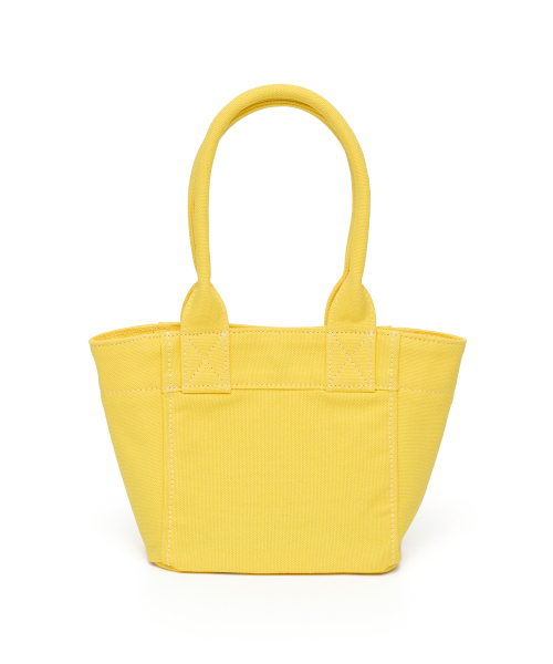 DER KOFFER（デルコッファー）の「SHOPPER CANVAS MINI [NEON YELLOW]（トートバッグ・レディース・ライトイエロー・FREE）」の2枚目の写真