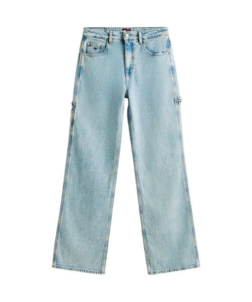tommy jeans(トミー ジーンズ)の「ミッドライズリラックスストレートジーンズ(デニムパンツ・レディース・インディゴブルー・27inch/26inch/25inch)」の4枚目の写真