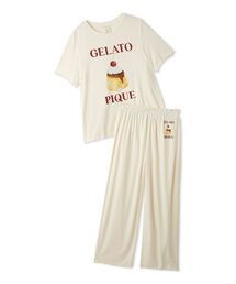 ONLINE限定】【接触冷感】サマーベア柄ワンポイントTシャツ&ロング