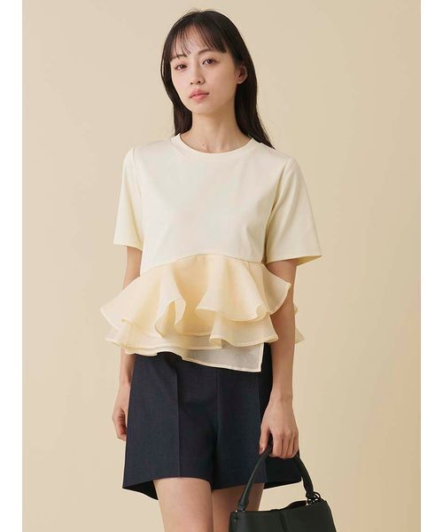 SNIDEL（スナイデル）の「マリンショートパンツ（その他パンツ・レディース・インディゴブルー/アイボリー/ブラック・0/1）」の9枚目の写真