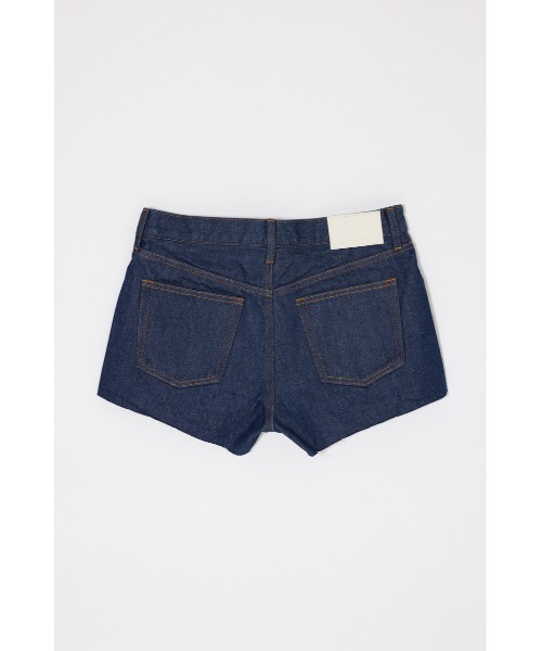 MOUSSY(マウジー)の「MIDRISE RIPPED ショーツ(デニムパンツ・レディース・ワンウォッシュ/ライトブルー・0/1/2)」の12枚目の写真