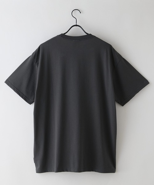 brknhome(ブロークンホーム)の「【BRKNHOME/ブロークンホーム】×【ZERO STAIN/ゼロステイン】【上品なチェーン刺繍ロゴ】コラボTシャツ 汗染み防止 ワンポイント オーバーサイズ(Tシャツ/カットソー・メンズ・オフホワイト/ホワイト/スミクロ・LARGE/MEDIUM)」の9枚目の写真