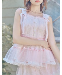Dolly frill knit tops（ニット/セーター）｜mellfy memory